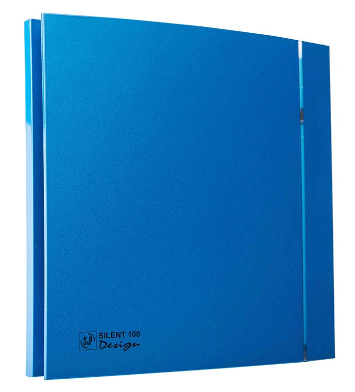 Ventilátor do koupelny SILENT 100 CZ DESIGN 4C Blue