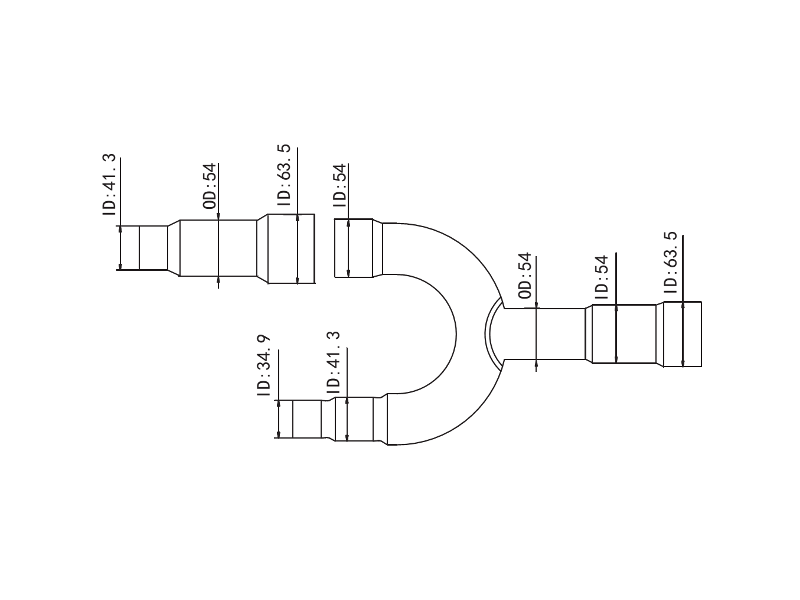 Rozbočovač k vnitřním jednotkám SDV5 a SDV6 SREF-06