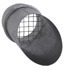 Výfukový kus šikmý 45° VKS