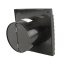 Ventilátor do koupelny DARK 125 se zpětnou klapkou