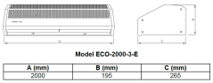 Elektro clona Economic ECO-2000-3-E