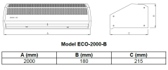 Clona bez ohřevu Economic ECO-2000-B
