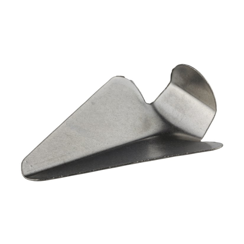 Nerezová kruhová mřížka s přírubou a stříškou - Průměr napojení mm: 100