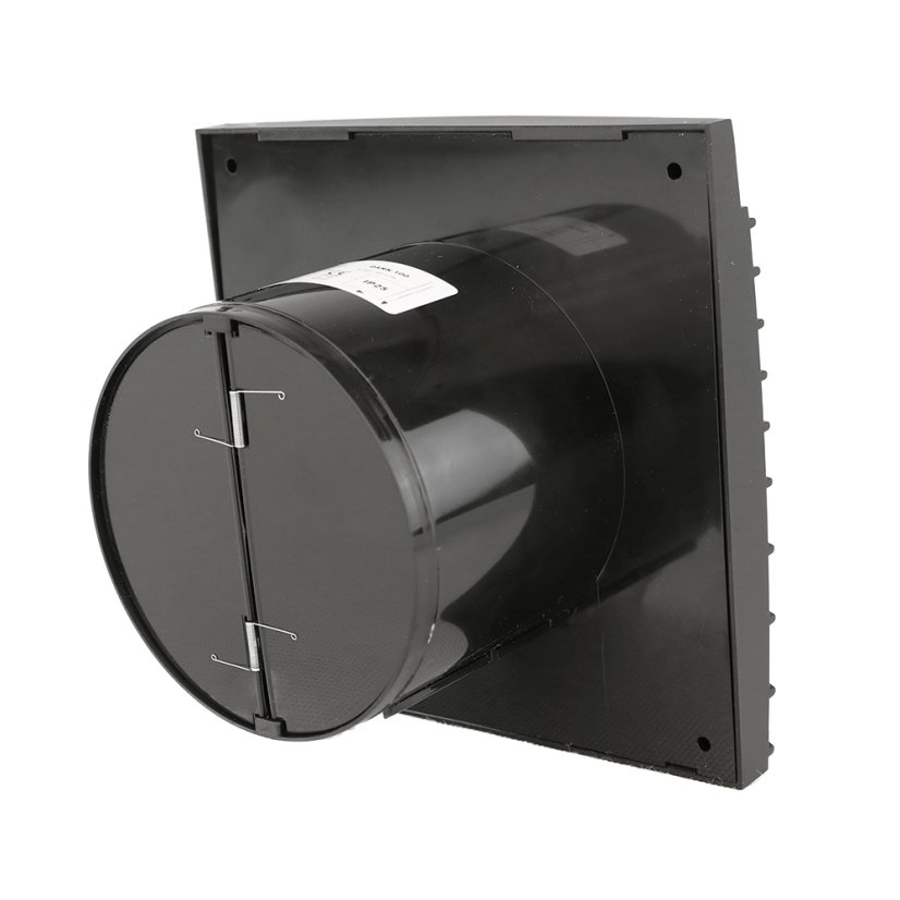 Ventilátor do koupelny DARK 125 se zpětnou klapkou