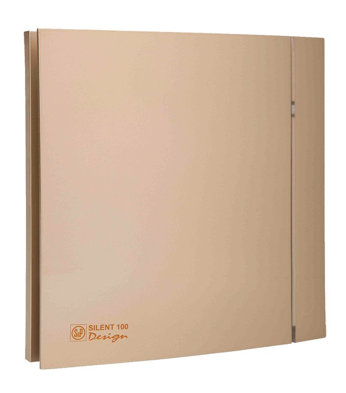 Ventilátor do koupelny SILENT 100 CRZ DESIGN 4C Champagne