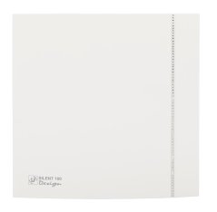 Ventilátor do koupelny SILENT 100 CZ DESIGN Swarovski White