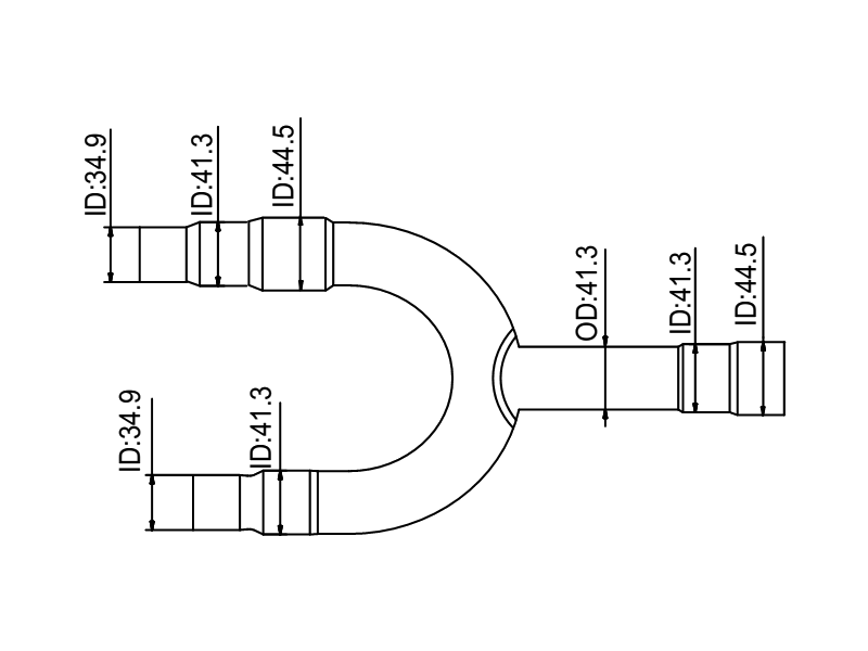 Rozbočovač k vnitřním jednotkám SDV5 a SDV6 SREF-05