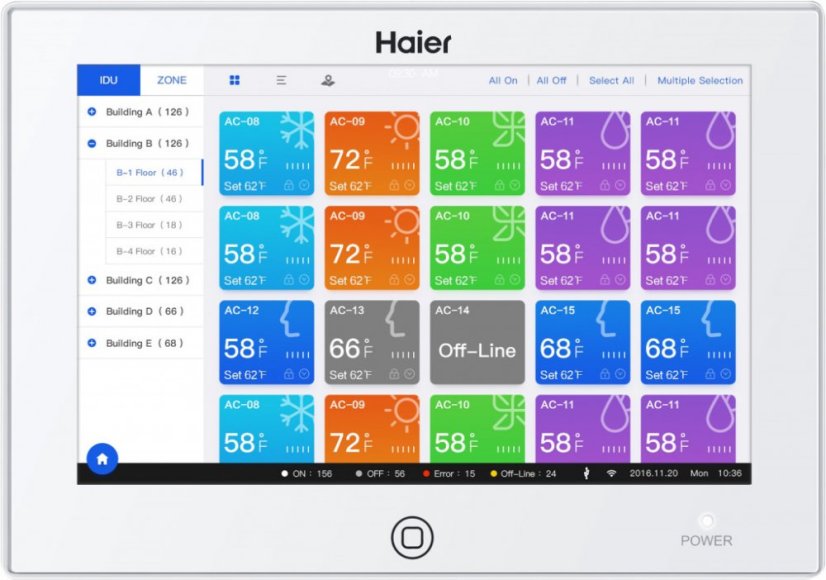 Centrální ovladač Haier HC-LA1CDBT
