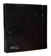 Ventilátor do koupelny SILENT 100 CRZ DESIGN 4C Marble Black